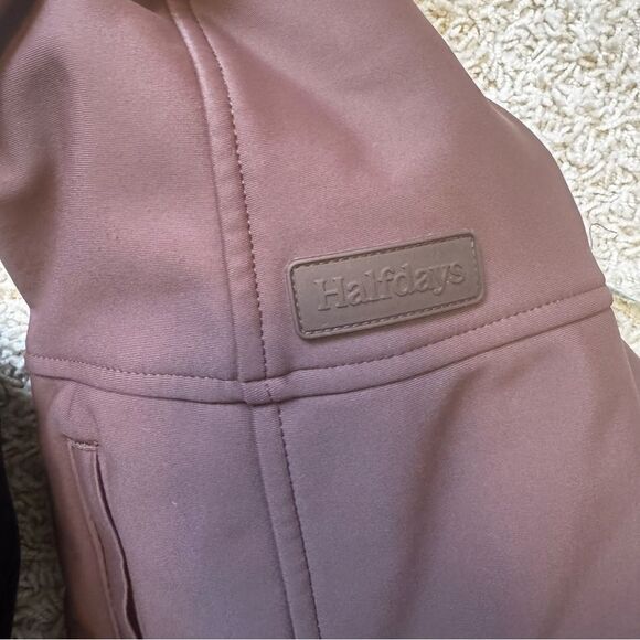 Halfdays Isabel Soft Shell Bib Pant Ski XS Waterproof Brown Spiked Cocoa - Picture 12 of 12